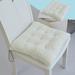 Chair Cushions Indoor Outdoor Garden Patio Home Kitchen Office Chair Seat Cushion Pads Decoration Tufted Corduroy Floor Cushions For Living Room Tatami 15.74*15.74inch White