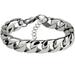 JilgTeok Bracelets for Women Clearance Stainless Steel 3.2mm Men Flat Bracelet Titanium Steel Hand Jewelry Gift Mothers Day Gifts