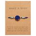 JilgTeok Bracelets for Women Clearance Natural Stone Woven Paper Card Bracelet Decorative Bracelet Mothers Day Gifts