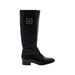 Tory Burch Boots: Black Solid Shoes - Women's Size 9 1/2 - Round Toe