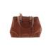 Coach Leather Shoulder Bag: Brown Print Bags