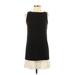 Bailey 44 Casual Dress - Mini High Neck Sleeveless: Black Solid Dresses - Women's Size X-Small