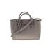 Kenneth Cole REACTION Satchel: Pebbled Gray Print Bags