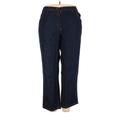 Woman Within Jeans - High Rise: Blue Bottoms - Women's Size 18 Plus