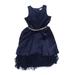 Rare Editions Special Occasion Dress - A-Line: Blue Solid Skirts & Dresses - Kids Girl's Size 14