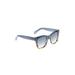 Quay Sunglasses: Blue Solid Accessories