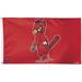 WinCraft St. Louis Cardinals Single-Sided 3' x 5' Deluxe Mascot Flag