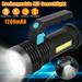 Holiday Savings 2022!Spotlight Super Bright LED Handheld Flashlight Super Bright Waterproof 4 Lighting Modes