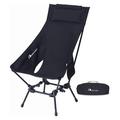 MOWENTA Camping Chairs for Adults Adjustable Oversize Beach Chair Lawn Chair with High Back - Large Capacity Heavy Duty - Backpacking Chair Folding Chair for Hiking Fishing