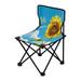 Summer Sunflower Portable Camping Chair Outdoor Folding Beach Chair Fishing Chair Lawn Chair with Carry Bag Support to 220LBS