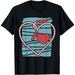 Sweet Heart Jump Rope Skipping Rope Lover For Women And Men T-Shirt