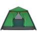 Inflatable Camping Tent Portable Waterproof Tent for Camping Canopy Shelter Screen Tent with Mesh for 4 Person Green