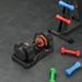 55LB 5 in 1 Single Adjustable Dumbbell Free Dumbbell Weight Adjust with Anti-Slip Metal Handle Ideal for Full-Body Home Gym Workouts