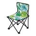 Leaf Tropical Palm Leaves Portable Camping Chair Outdoor Folding Beach Chair Fishing Chair Lawn Chair with Carry Bag Support to 220LBS
