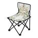 Retro Colorful Flowers Portable Camping Chair Outdoor Folding Beach Chair Fishing Chair Lawn Chair with Carry Bag Support to 220LBS