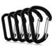 OWSOO Spring Snap Hook for Gear Small Carabiner Clip with Lightweight Aluminum Alloy