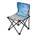 Summer1 Beach Portable Camping Chair Outdoor Folding Beach Chair Fishing Chair Lawn Chair with Carry Bag Support to 220LBS