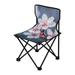 Cherry Flowers Branches Portable Camping Chair Outdoor Folding Beach Chair Fishing Chair Lawn Chair with Carry Bag Support to 220LBS
