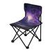 Mountain Night Portable Camping Chair Outdoor Folding Beach Chair Fishing Chair Lawn Chair with Carry Bag Support to 220LBS