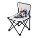 Men with Motocycle Portable Camping Chair Outdoor Folding Beach Chair Fishing Chair Lawn Chair with Carry Bag Support to 220LBS