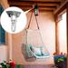 LHCER Swing Hanger Swing Suspension Hook Stainless Steel Rotatable Hammock Swing Hanger Hook Fixed Plate Hanging Chair Kit Accessory(without Hammock Swing)