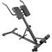 Foldable Roman Chair Hyperextension Bench ab Workouts Sit Up Gym Bench 440 LBS with Dip Bars for Home