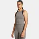 Women's Under Armour Train Seamless Tank Pewter / White XL