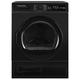 George Russell Hobbs RH8CTD111B 8kg Black Condenser Dryer - Black