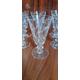 "Set of 6 Rare Clyne Farquharson for John Walsh Walsh \"Leaf\" Replacement Christmas Sherry/Port/Sweet Wine/Muscat Crystal Glass Anniversary"