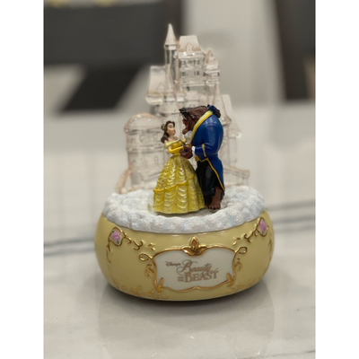 Disney Other | Ardleigh Elliott Disney Beauty & The Beast's Castle Happily Ever After Music Box | Color: Blue/Yellow | Size: Approx. 5 1/2" Tall And 4 Inches Wide