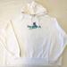 Disney Tops | Disney Parks Surfing Stitch Hoodie Pullover Sweatshirt White - New | Color: Blue/White | Size: Various