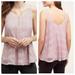 Anthropologie Tops | Anthropology Nwt Deletta Lace Swing Tank Sz S | Color: Purple/White | Size: S