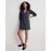 Madewell Dresses | Madewell Nwt Green Marianna Puff-Sleeve Mini Dress In Plaid Size Large | Color: Green | Size: L