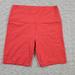 Athleta Shorts | Athleta Womens Medium Transcend 7" Bike Short Pink 798634 Coral Petal Summer | Color: Pink | Size: M