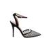 Jessica Simpson Heels: Pumps Stiletto Cocktail Black Solid Shoes - Women's Size 6 1/2 - Pointed Toe