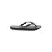 Havaianas Flip Flops: Black Print Shoes - Women's Size 5 1/2 - Open Toe