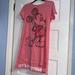 Disney Intimates & Sleepwear | Medium Disney Mickie Mouse Pajama Nightgown | Color: Pink | Size: M