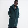 Madewell Jackets & Coats | Madewell (Re)Sourced Sherpa Coat Green Size Small Nwt | Color: Green | Size: S