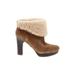 Ugg Australia Ankle Boots: Tan Shoes - Women's Size 7 1/2 - Round Toe