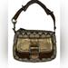 Coach Bags | Coach Gold/Brown Special Edition Fall 2004 Small Shoulder Purse Bag | Color: Brown/Gold | Size: Os