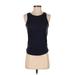 Athleta Active Tank Top: Blue Activewear - Women's Size 2X-Small