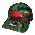 Nike Accessories | Arkansas Razorbacks 3d Snapback Trucker Hat- Army Camo/ Black | Color: Black | Size: Os