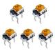 5PCS WH06-2 Potentiometer Single Turn 100R/200R/500R/1K/2K/5K/10K/20K/50K/100K/200K/1M Pot Variable Dimmer Resistors Switches Resistor elements (Size : 100K Ohm)