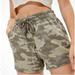 American Eagle Outfitters Shorts | American Eagle Women's Camo Shorts Drawstring Pull On ** Small ** New!!! | Color: Green | Size: S