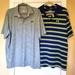 Under Armour Shirts | Lot Of 2 Xl Under Armour Polo Heatgear Shirts, Men's Short Sleeve Loose Fit | Color: Blue/Gray | Size: Xl