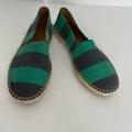 J. Crew Shoes | J Crew Green/Blue Espadrille Flats Sz 6 | Color: Blue/Green | Size: 6