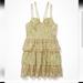 American Eagle Outfitters Dresses | American Eagle Paisley Sun Dress Nwt | Color: Cream/Green | Size: M