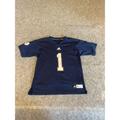 Adidas Shirts & Tops | Adidas Notre Dame Fighting Irish Football Jersey Youth Size Large #1 | Color: Blue | Size: Lb