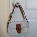 Coach Bags | Medium Coach Leather Shoulder Bag | Color: Brown/Cream | Size: Os