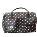 Disney Bags | Disney Parks Minnie Mouse Black Polka Dot Satchel Purse Nwot | Color: Black/Red | Size: Os